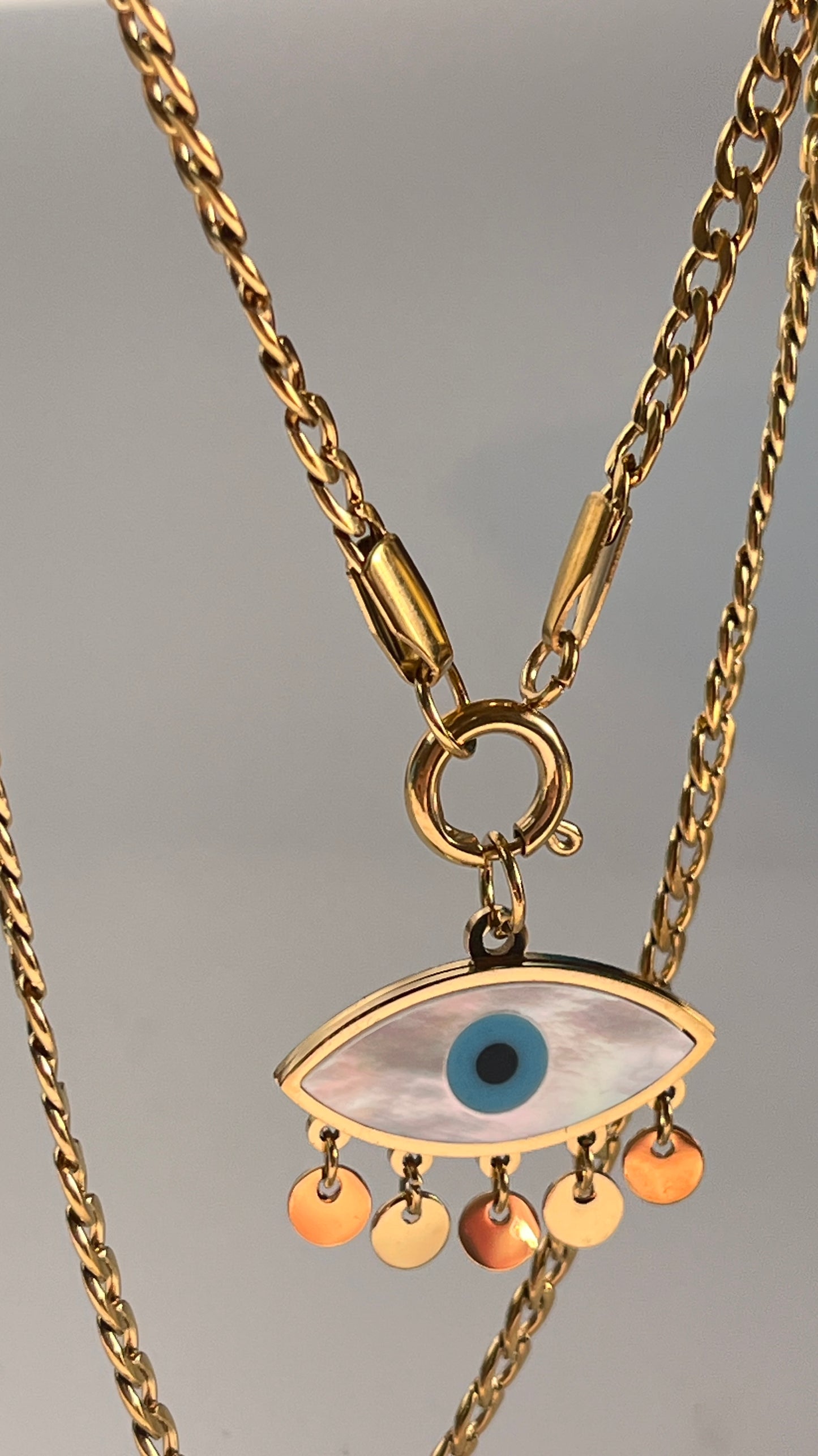 Evil Stone Necklace