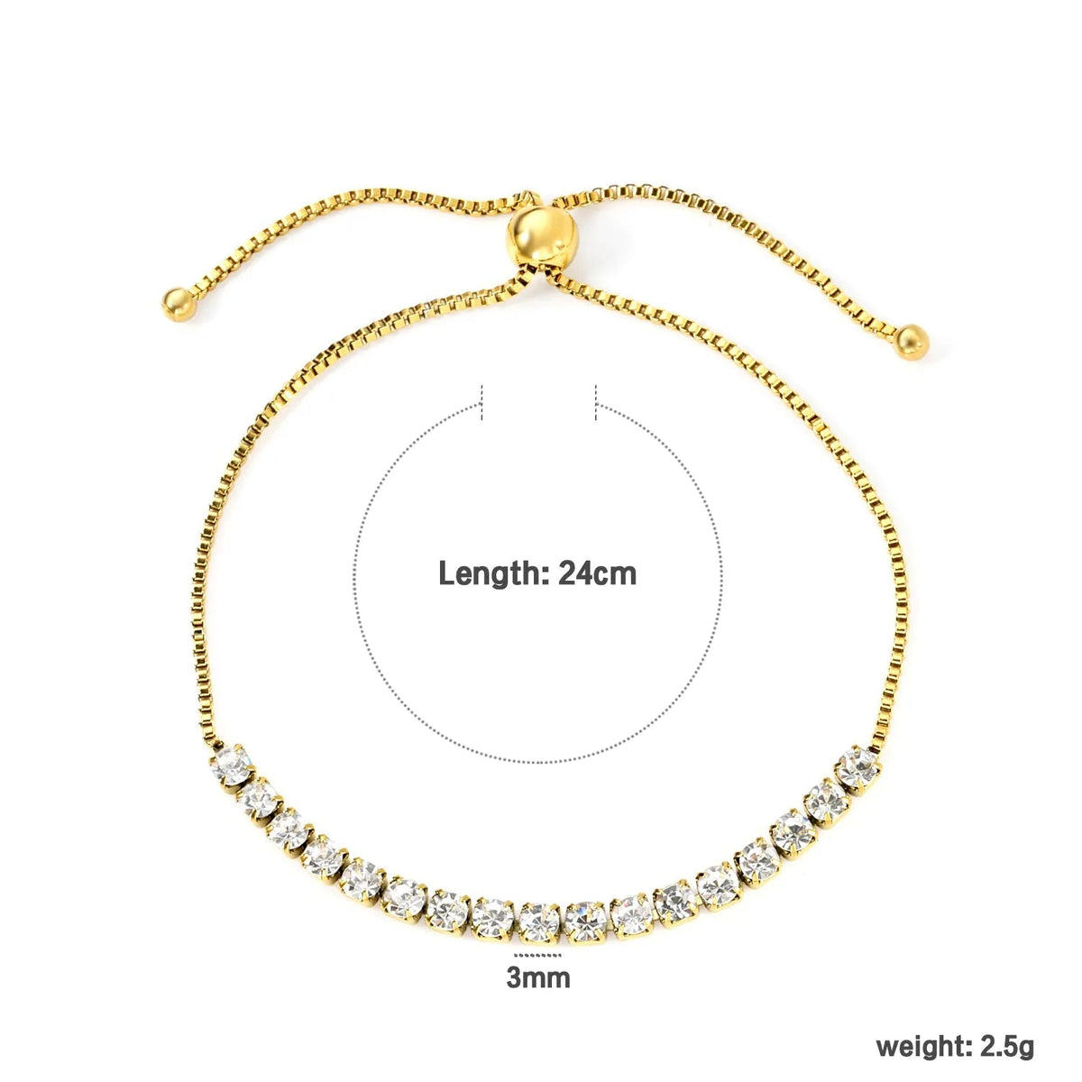 Diamond Affair tennis bracelet