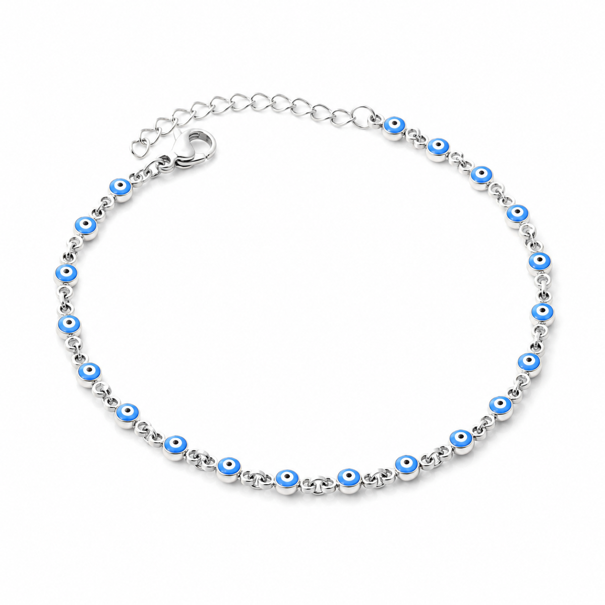 Nazar na lage bracelet ( silver)